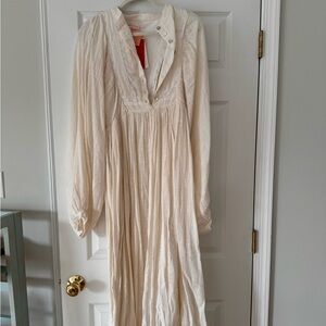 Kinga Csilla Maxi Cotton Kimono Dress